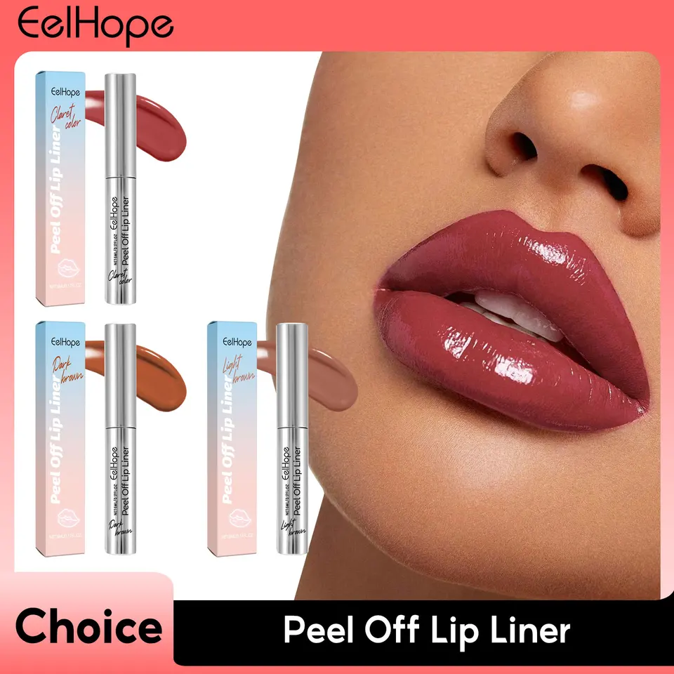 Vysoko pigmentovaná odlupka na pery Long Lasting Hydraturization Vylepšuje pery Neprežované poháre nepremokavé make-up kozmetika make-upu