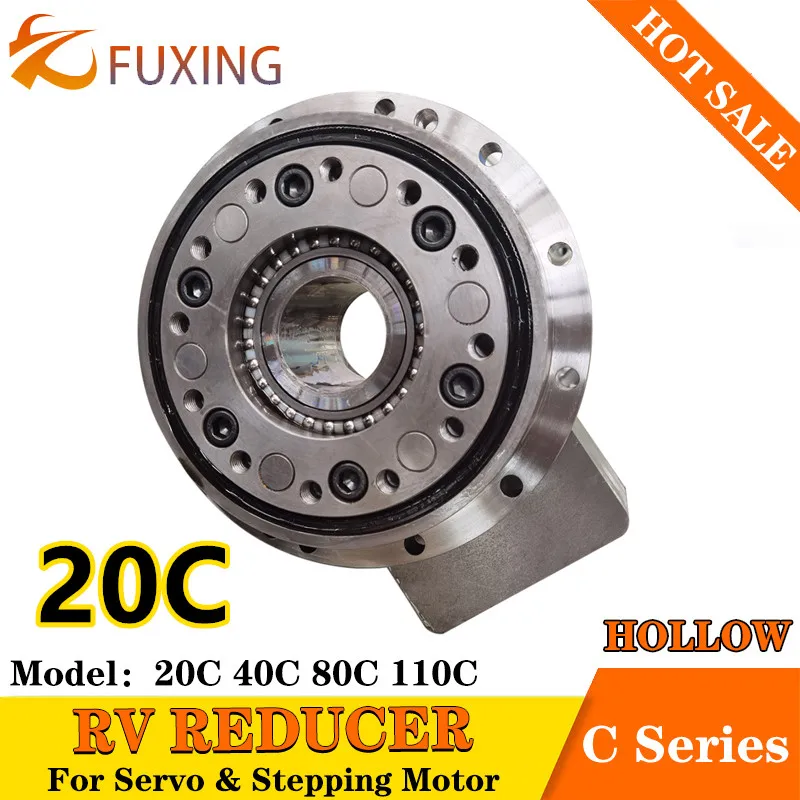 Vysoko precízny cykloidný pinghel Reder Rd Reder 150BX 20C Dutá rotujúca prevodovka 750W Servo Motor Industrial Robot Arm s prírubou