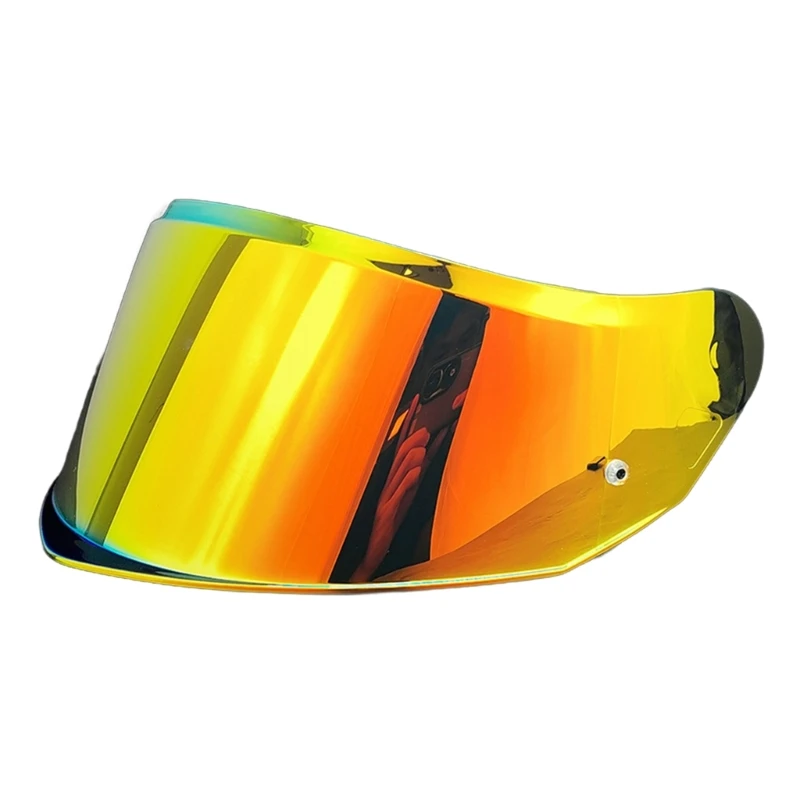 Vysoko viditeľná PC Face Shield Sunshades INPRACTRESANTANT Vhodné pre FF808 Motocyklové prilby objektívu Denná jazda na dochádzaní