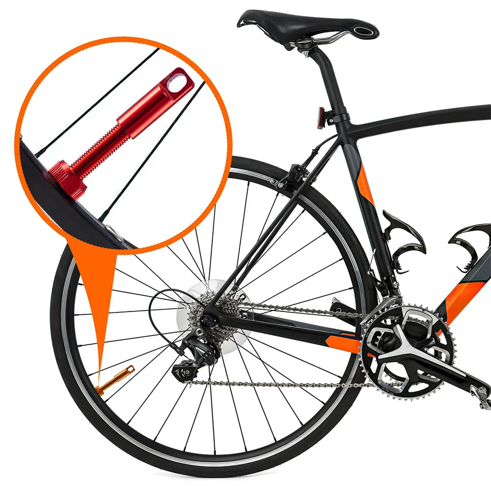 Vysoko výkonný 40 mm a 44 mm bicykel bezdušový ventil a nástroj na odstraňovanie jadra vyrobený z hliníka CNC