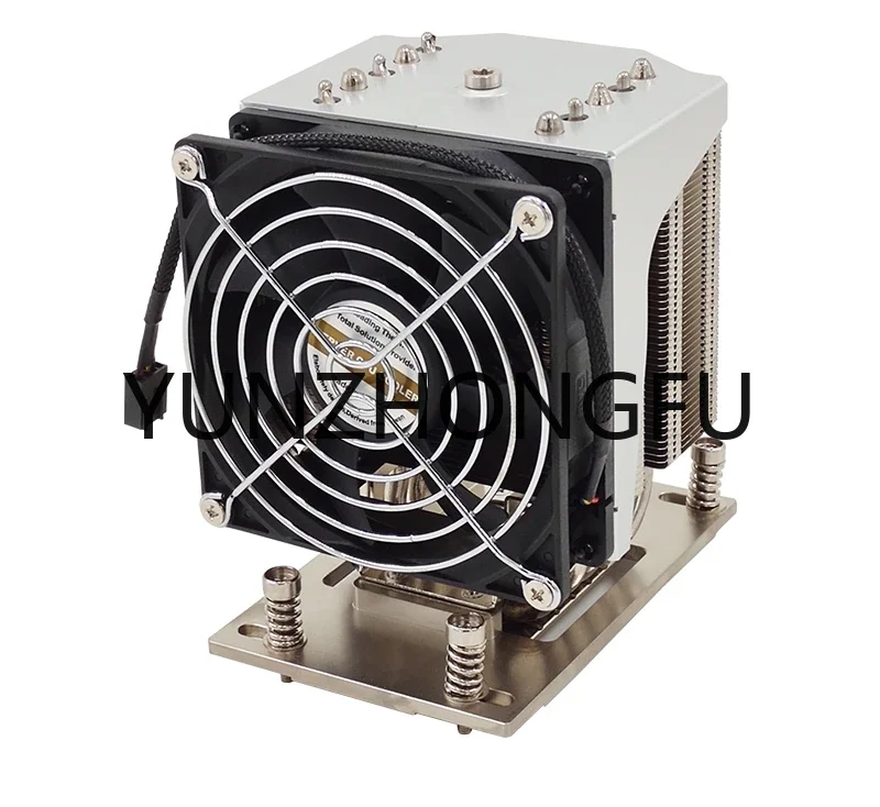Vysoko výkonný server 4U alebo horúci chladič s 5 vloženými tepelnou réžiou pre AMD Socket SP3/TR4/STRX4/SWRX8 TDP280W COULER CPU CPU