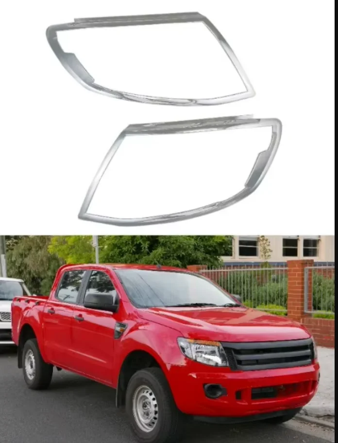 Vysokokvalitný kryt s obložením hlavnej lampy Tink Styling Príslušenstvo 2012 2013 2014 pre Ford Ranger Car Tail Light Rám