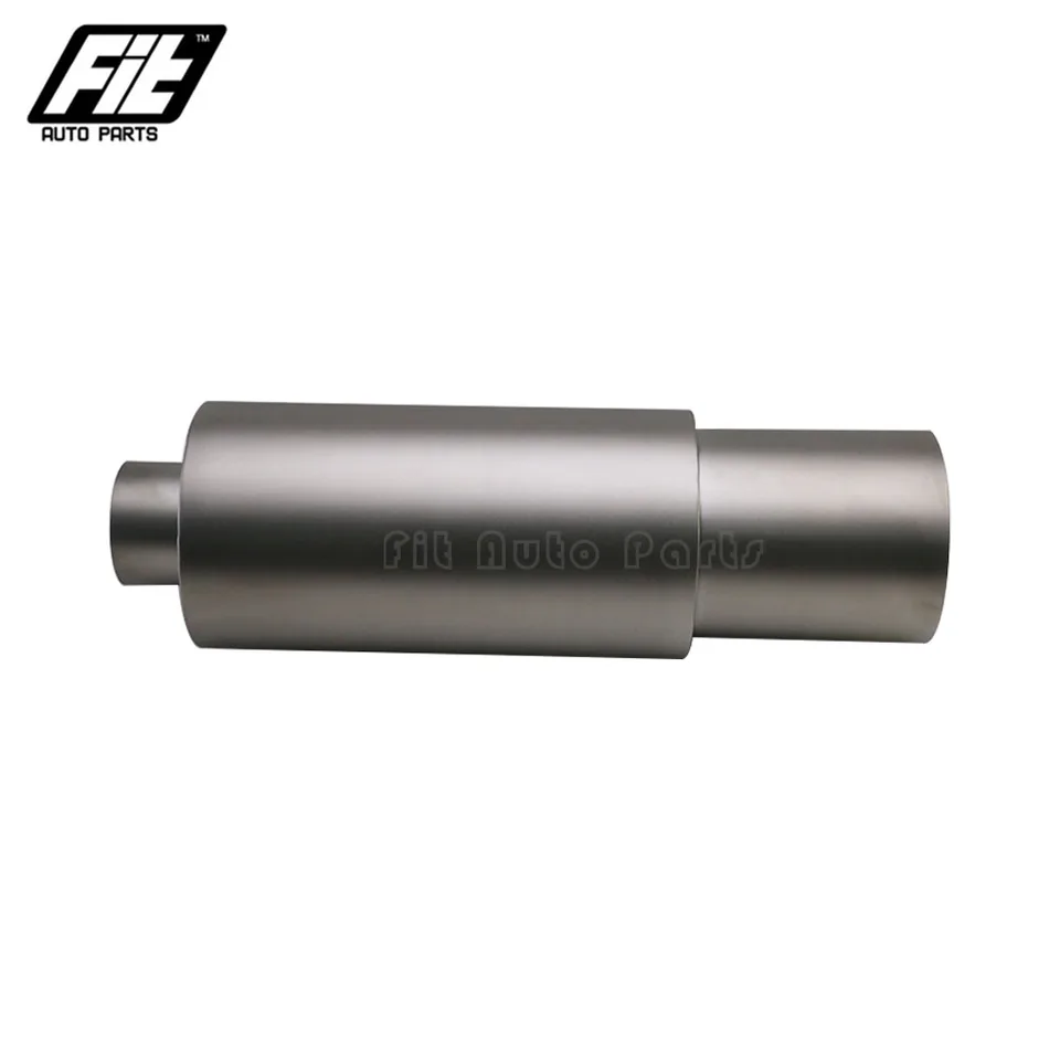 Vysokoúčinný titánový závodný tlmič výfukových kanálov 114 mm 127 mm výstupný športový automobil TUFLLER