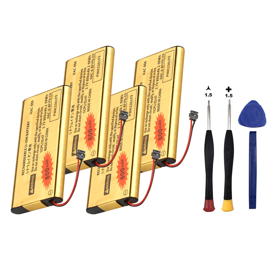 Vysoká kapacita 800 mmah HAC-006 HAC 006 batéria pre Nintendo Switch HAC-015 HAC-016 HAC-A-JCL-C0 HAC-A-JCR-C0 Switch NS Joy-Con