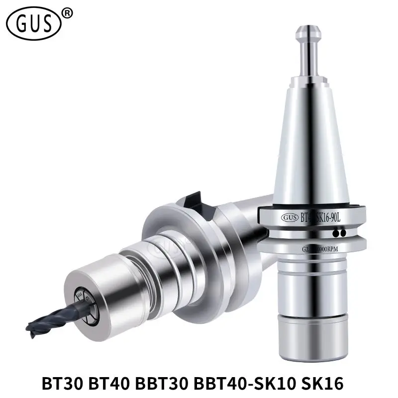 Vysoká presnosť 0,002 mm BT30 Držiak nástrojov BBT30 BBT40 BT40 SK10 SK16 Držiak nástrojov SK COLLET BT BT vreteno pre CNC Lathe Chuck