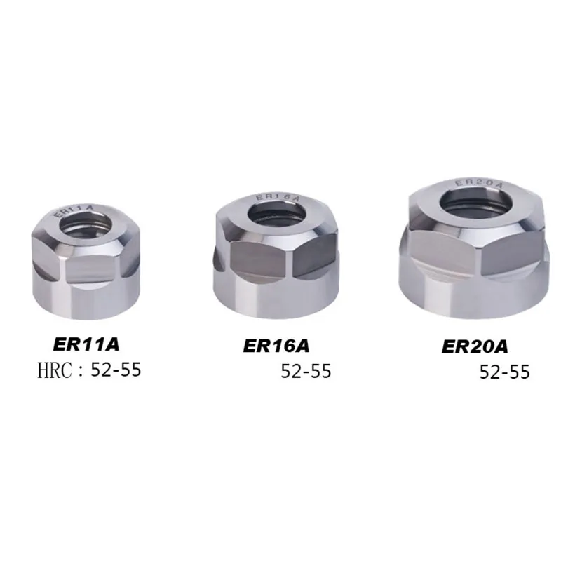 Vysoká presnosť ER11 ER16 ER20 ER25 ER32 UM Balanced Nut er Collet Nut pre upínanie Collet Chucks Lathe upína matica