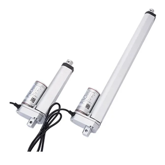 Vysoká sila 1500 mm zdvih Duala Electric 12V 24V DC Lineárny ovládač pre kreslá stoličky