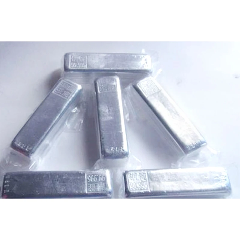 Vysoká čistota 99,995% Indium Metal Ingot Lumps úplne nový