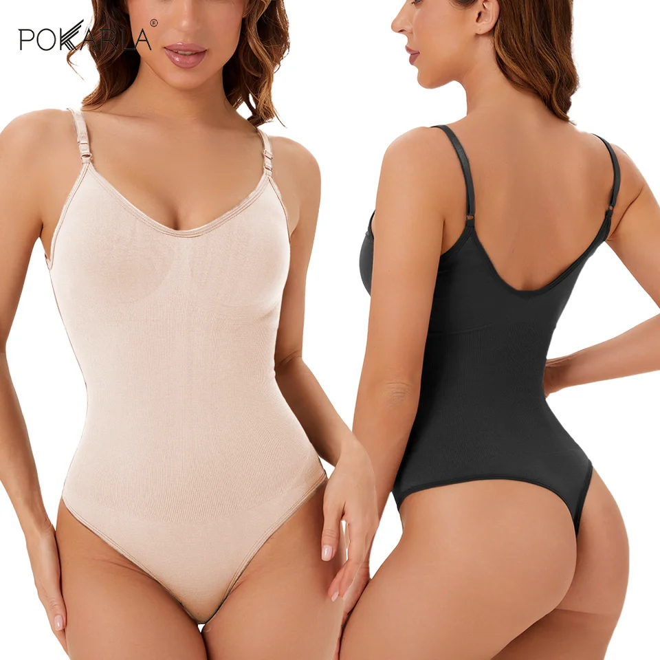 Vysoký elastický bodyit pre ženy bruško ovládanie Shapewear sexy bezšvový sochársky tela tela Shaper Slimmer Slimming Black Tank