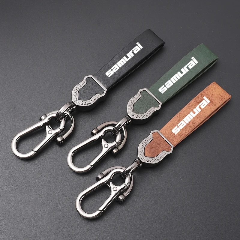 Vysoký kožený ultra-čistý tlač vysokokvalitný kľúčový reťazec Keychain pre príslušenstvo automobilu Suzuki Samurai
