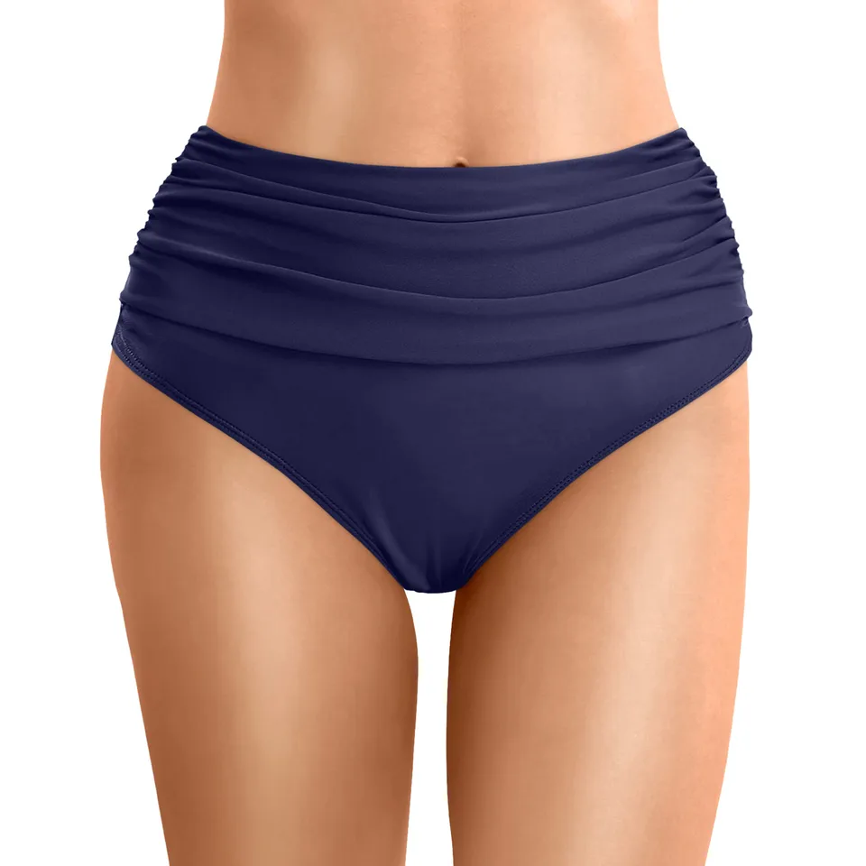 Vysoký pás Bikini Bikini Dotms Swim Briežové nohavičky plážové kraťas