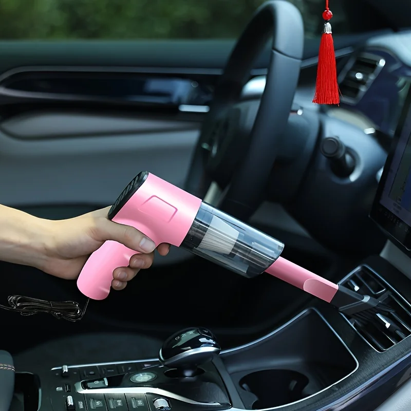 Vysoký výkon 12V vysávača automobilu, režim napájacieho vozidla, 0,1-0,2 l Prachový pohár, prenosný vreckový vysávač pre autá