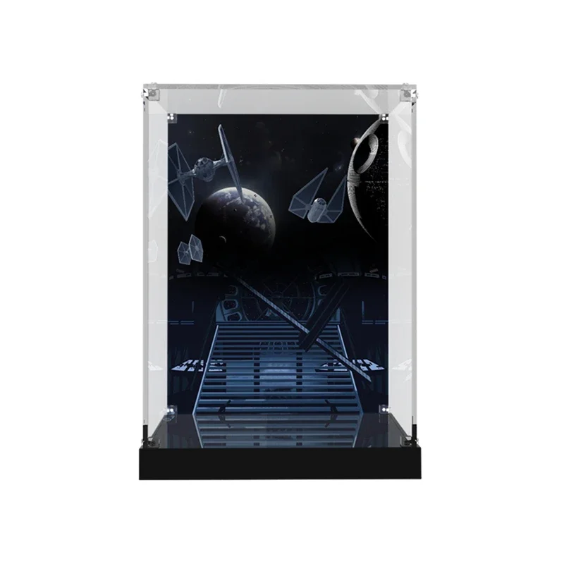 Vystavovacie puzdro pre prilbu LEGO Darth Vader 75304, 3 mm akrylové zobrazenie pre LEGO 75304 (vrátane modelovej sady)