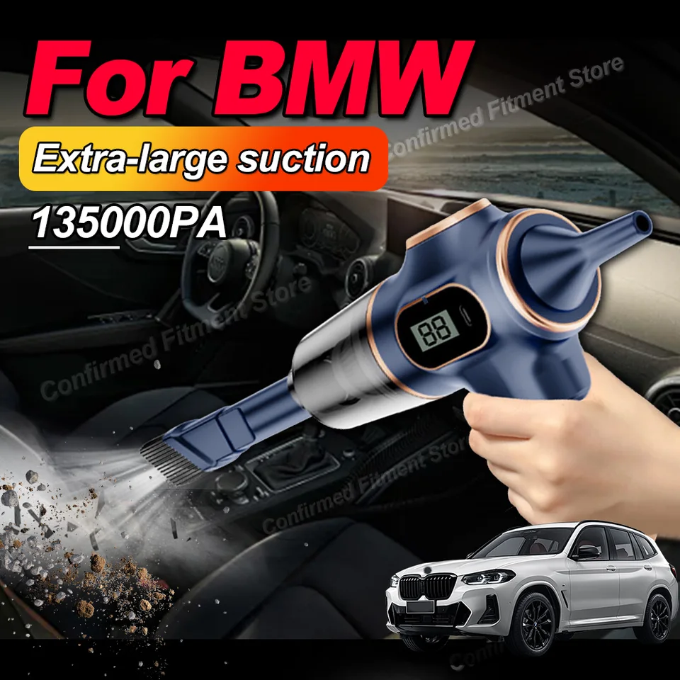 Vysávač automobilu Silné sacie bezdrôtové bezdrôtové čistič prenosný vreckový vysávač pre BMW 6 7 I M x1 x2 x3 x4 x5 Z4