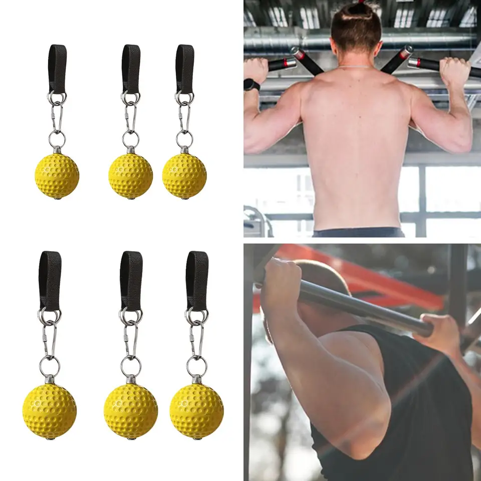 Vytiahnite rukoväť rukoväte priľnavosť lopta držanie Grip na cvičenie Pull Up Bar Home Gym