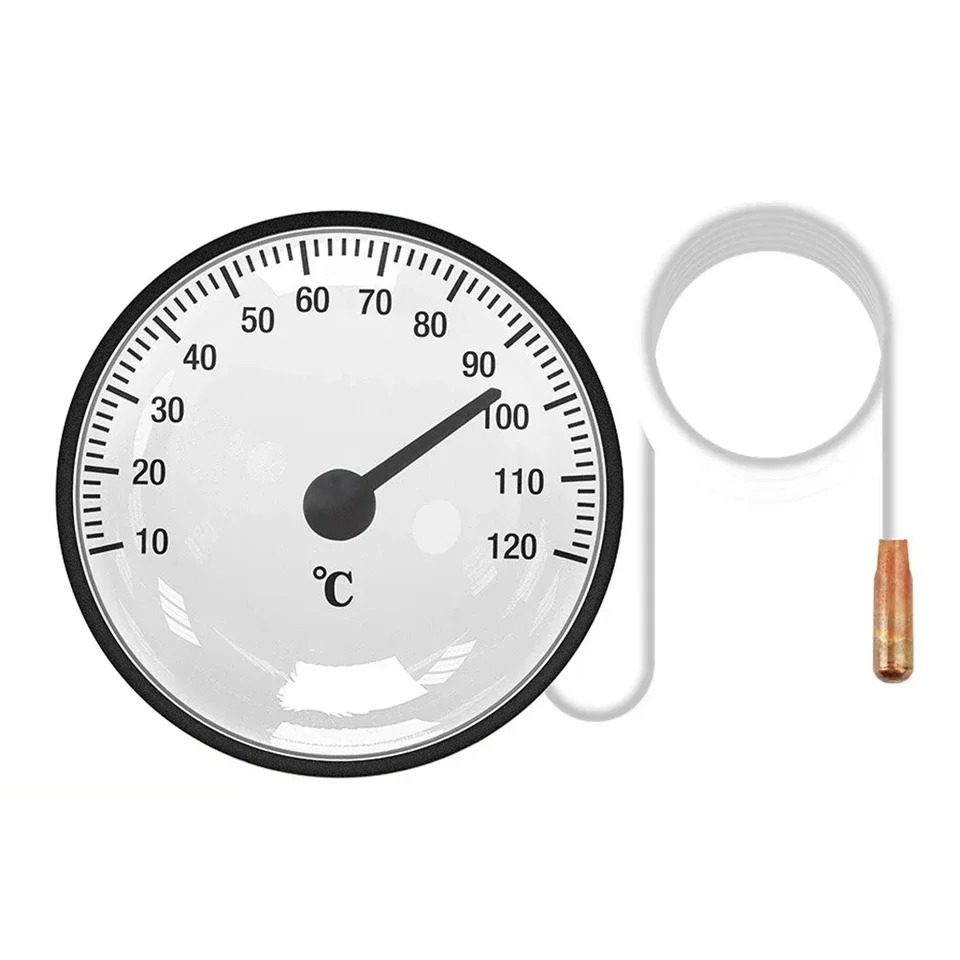 Vytáčanie teplomeru s teplomerom s 1,4 m kapilárnou trubicou -40 ~+40 ℃/10-120 ℃ Pre mrazničky chladničiek Hot Springs Plavecké bazény