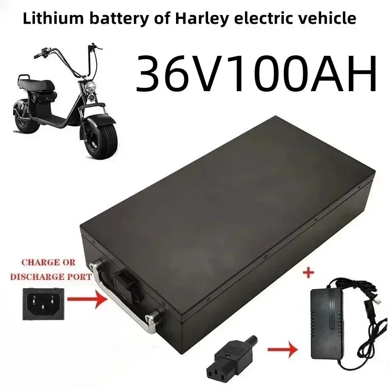 Vzduchová rýchla preprava 36V Nová plná kapacita Power 18650 lítiová batéria 20AH-100AH ​​lítium batérie vhodný pre 250-2000 W
