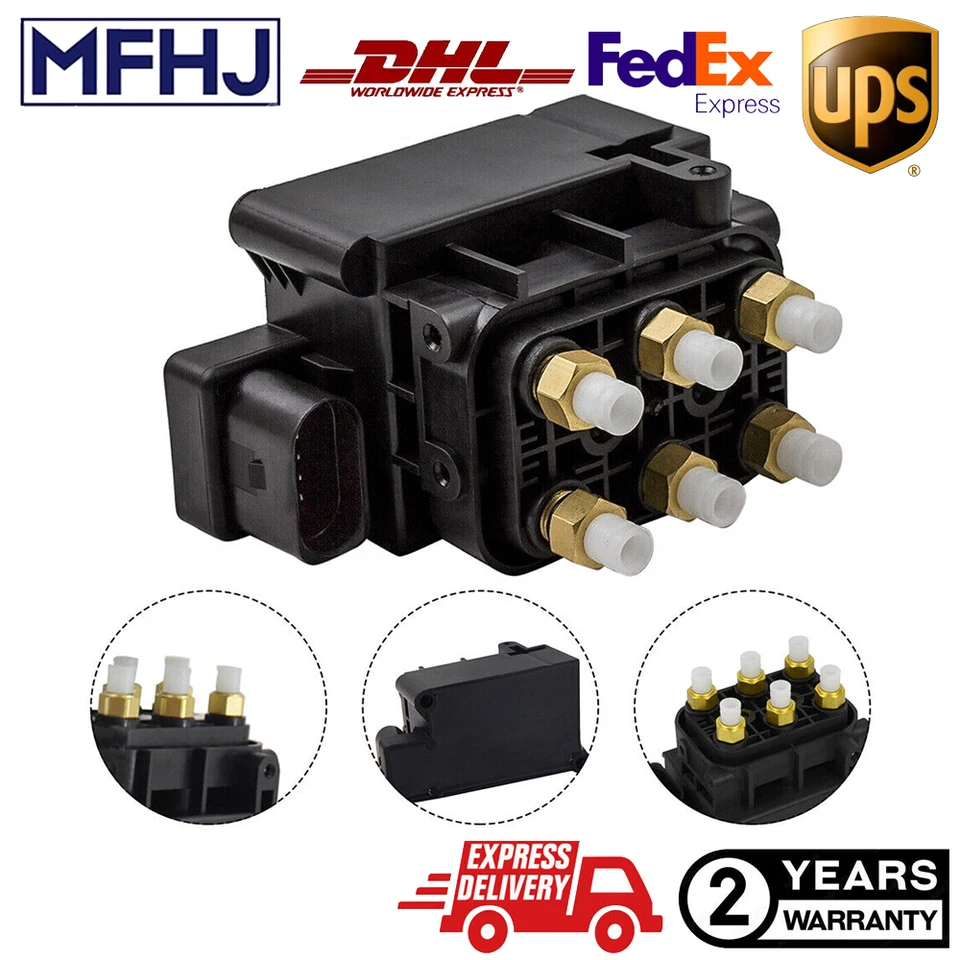 Vzduchová suspenzia kompresora Solenoid Valve blok 7L0 698 014 7L0698014 7P0698014 pre Audi Q7 VW Touareg Porsche Cayenne