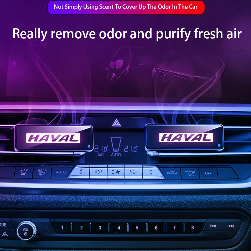 Vzduchové výstupy aromaterapie Parfumy GLEALIFUL FARITÁLNE LED Atmosférové ​​svetlo pre HAVAL F7 H6 F7x H2 H3 H7 H8 H9 M4 H1 H4 F5 F9