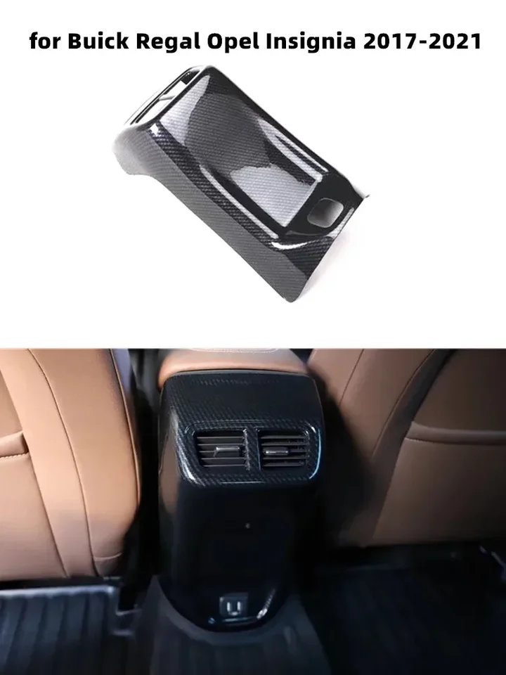 Vzduchové zariadenie so strednou konzolou Vzduch zadných sedadiel Anti-Kick Plate Accessories for Opel Insignia GSI / Buick Regal 2017-2021 ABS