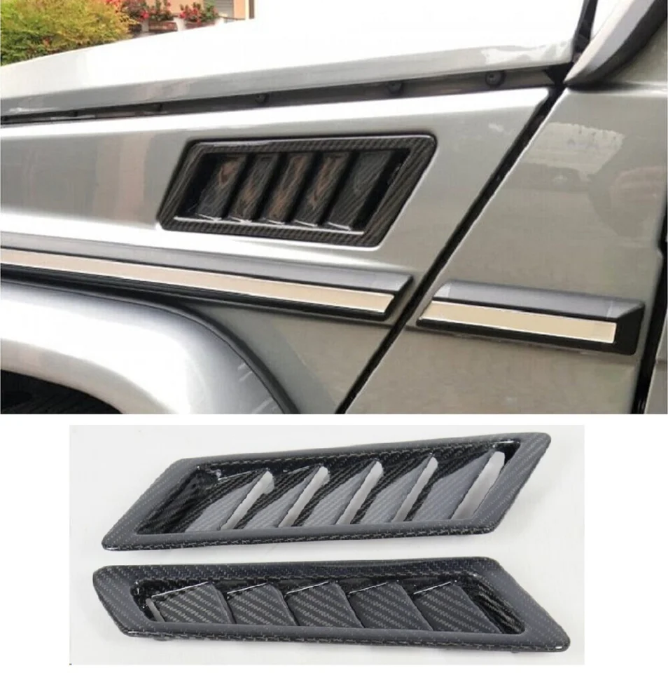 Vzduchový kryt na bočné vlákno Fender nahradenie pre Mercedes Benz G Class W463 G55G65 G63 AMG 2004-2018