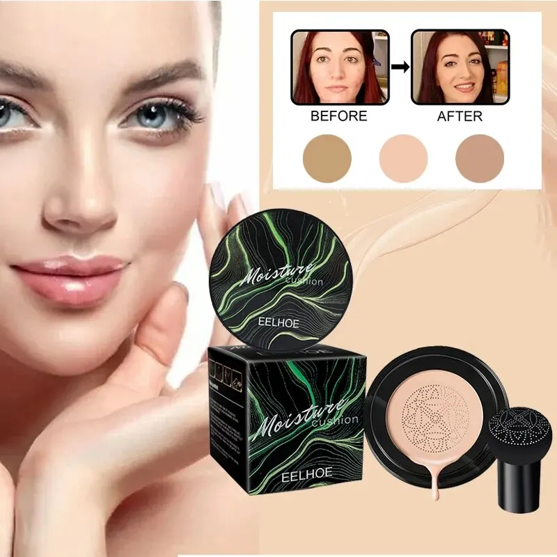 Vzduchový vankúš BB krémová huba biela základňa Zvlhčujúci make -up korektora trvajúce matné rozjasnenie čelného make -upu