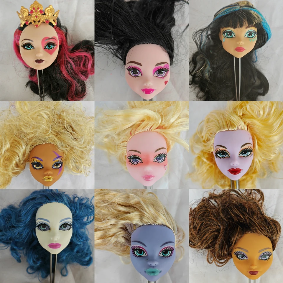 Vzácne príšery High School Doll Hlava s make-upom pre domácich majstrov hračky pre deti vianočný darček