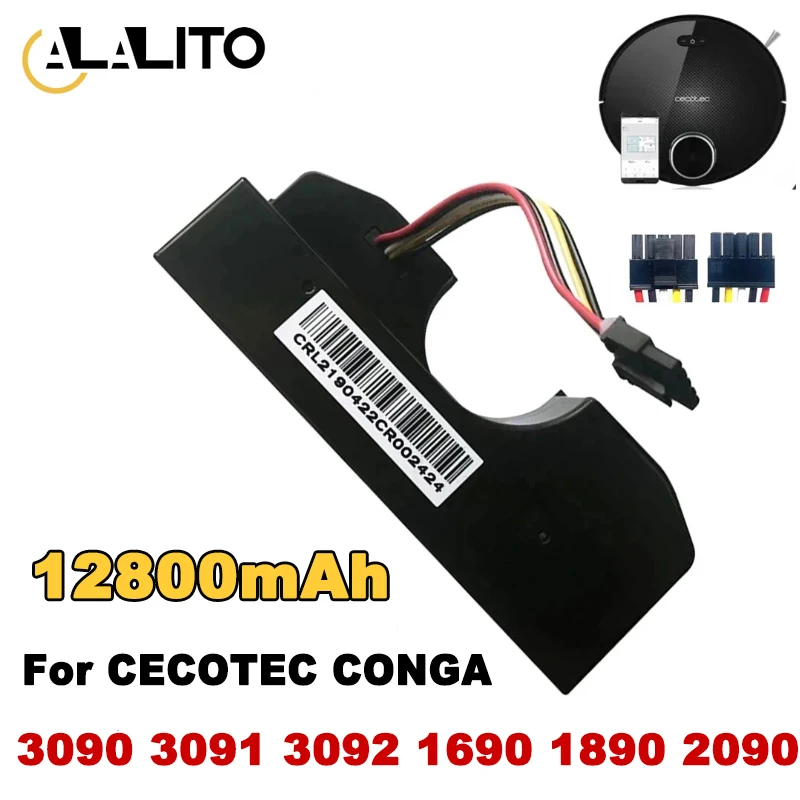 Vákuová batéria pre Cecotec Conga 3090 Conga 3091 Conga 3092 hodí