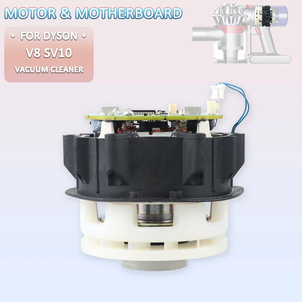 Vákuový čistiaci motor pre Dyson V8 SV10 Motorový doska základnej dosky Zostava základnej dosky Zostava základnej dosky