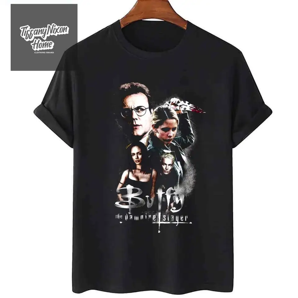 Väčšinou Buffy Buffy The Vampire Slayer Vintage Tričko väčšinu času tričko Vampire Slayer tričko Láska upíra Slayer sh sh