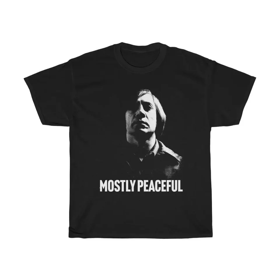 Väčšinou pokojná žiadna krajina pre starých mužov Anton Chigurh Unisex Heavy Cotton Tee Tričko