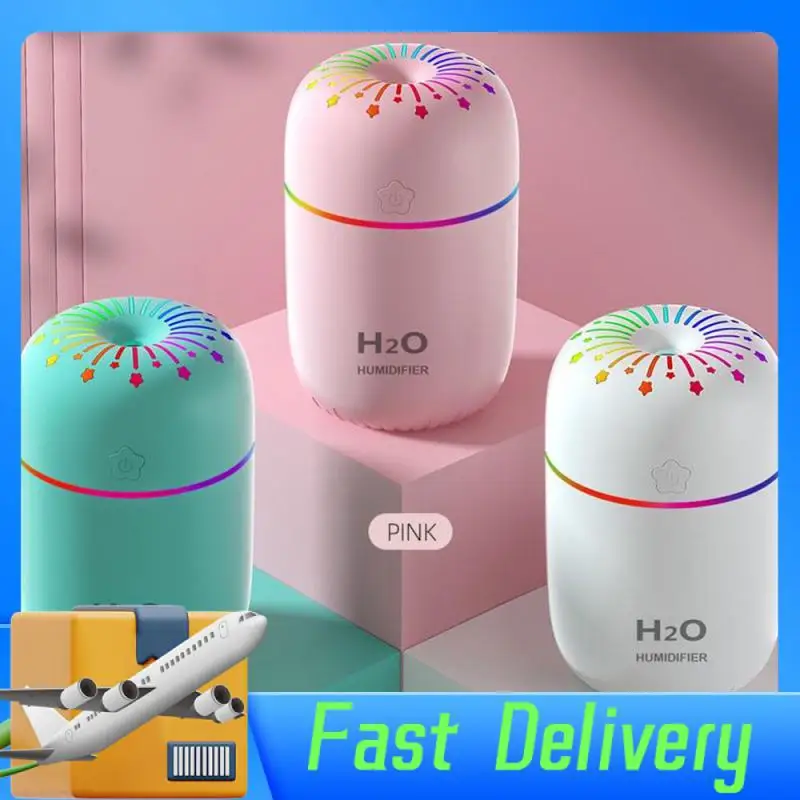 Výbušné hviezdy Farebný pohár USB Desktop Office Aromaterapeuta aromaterapeutický stroj domov tichý ohňostroj zvlhčovač
