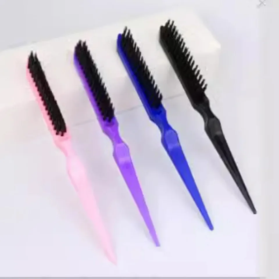 Výbušné tri riadky Bristle Comp Coiffure kučeravé vlasy nadýchané hrebeň večerný štýl Comb Comb Studio špicatý chvost для волос