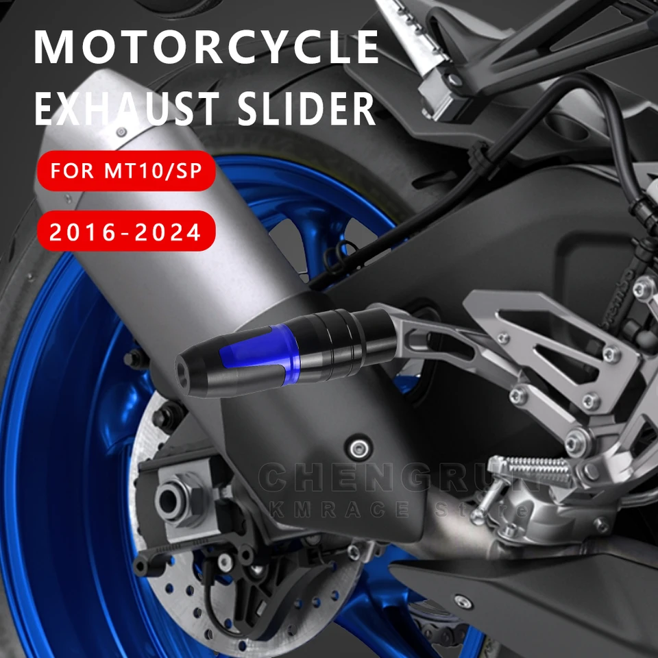 Výfukový posúvací hliník Falling Ochrana pre Yamaha Mt 10 Príslušenstvo MT10 SP 2016-2024 2023 2022