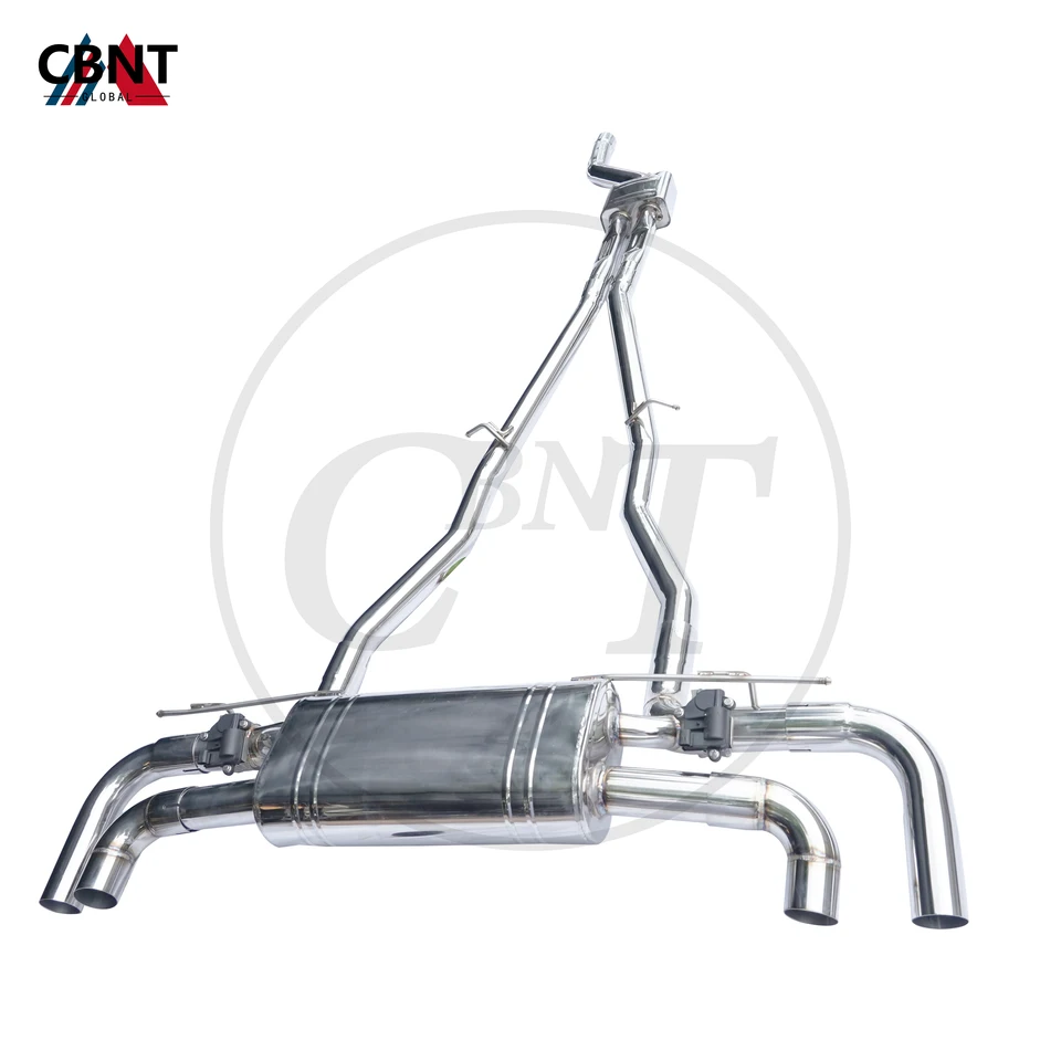 Výfukový systém CBNT pre BMW G30 530 540I Valvetronic Catback tlmič s ventilom Vysoko výkonný výfuk SS304