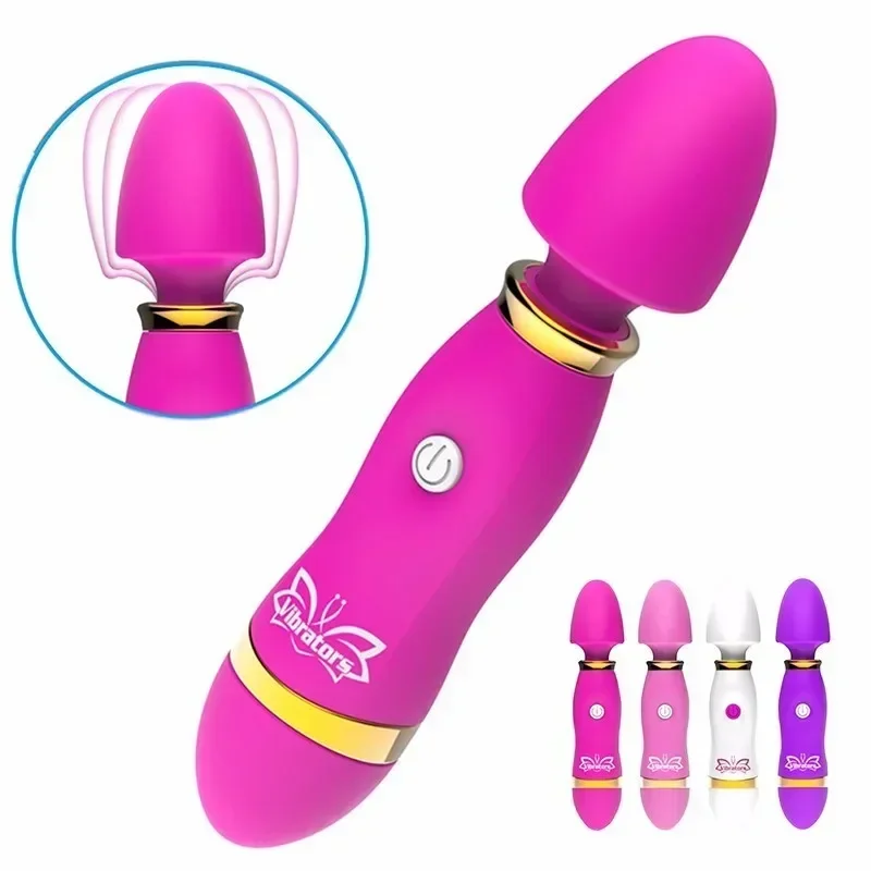 Výkonné klitoris vibrátor sexuálne hračky pre ženy 12 vibrácie mágia AV prútik prenikanie masážky G-Spot Massager Masturbdator