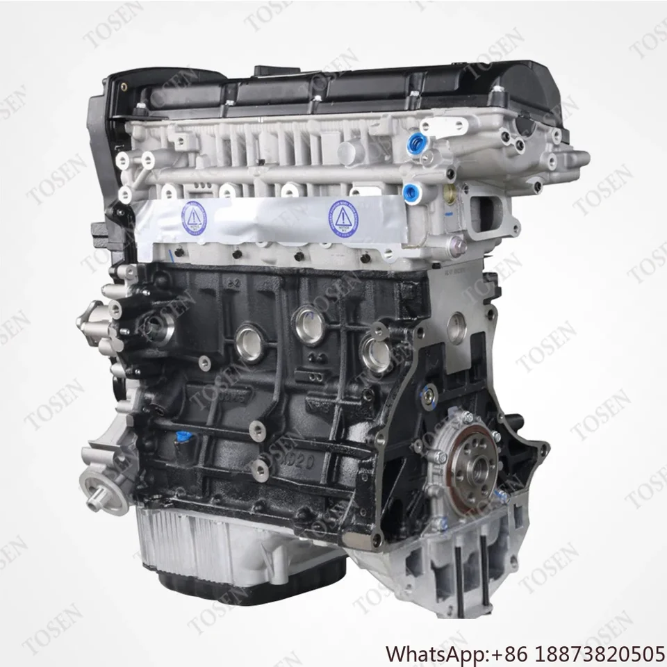 Výkonný a efektívny 1,8 l G4GB Dlhý blok benzínového motora holý motor pre Hyundai Matrix Elantra Kia
