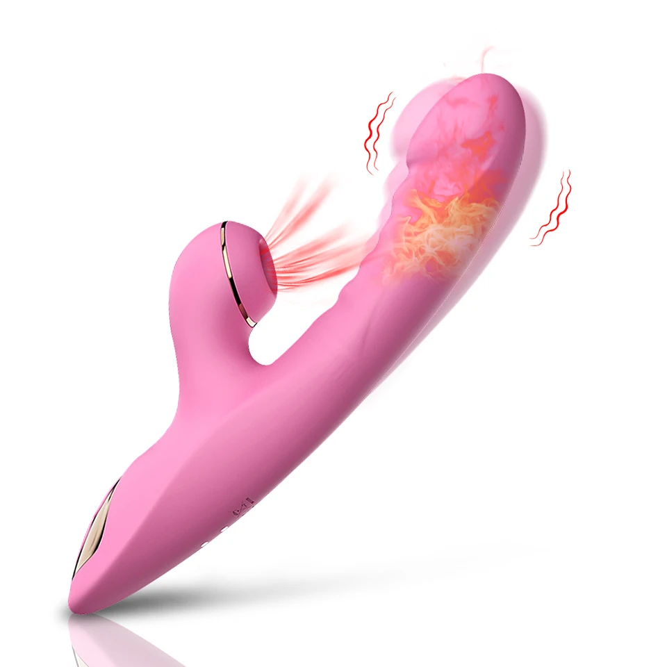 Výkonný klitoris sanie dildo vibrátor pre ženy