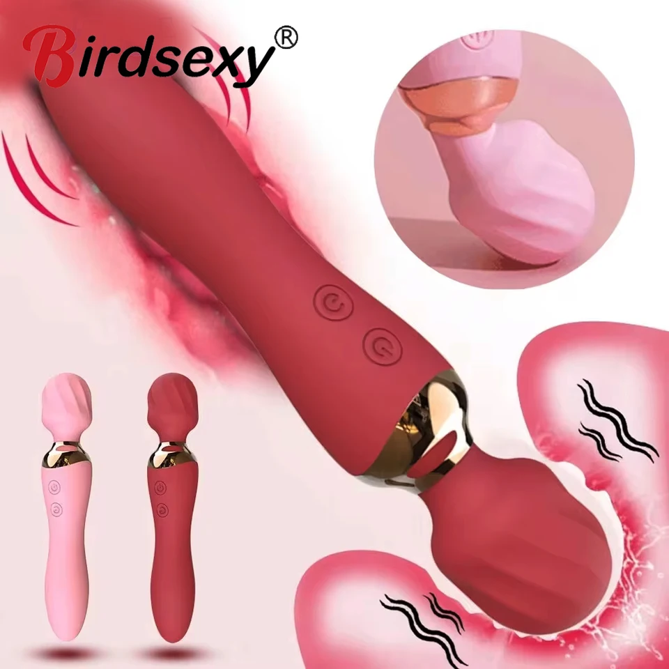 Výkonný vibrátor dildos prútik pre ženy 10 režimov stimulátor klitorisu g Spot vagina masager ženské masturbatorsex hračky dospelých 18