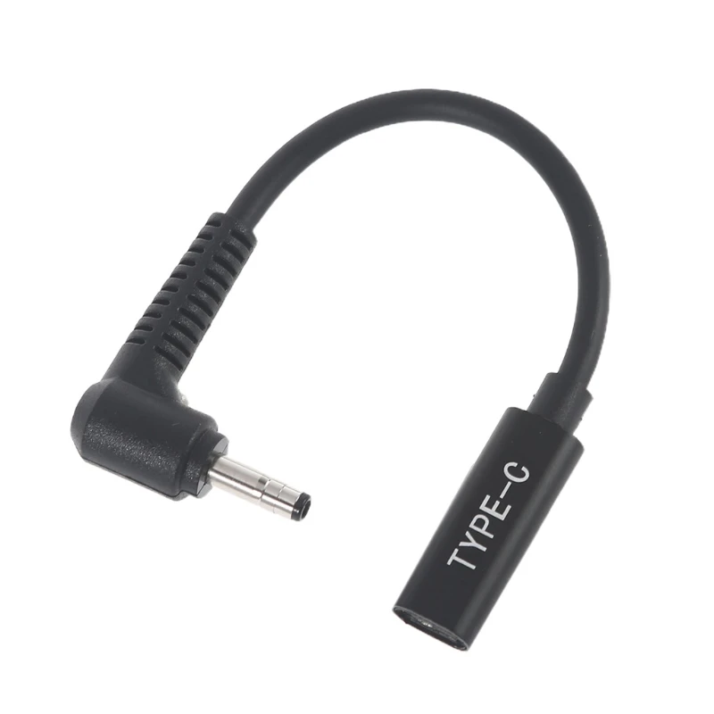 Výkonový predlžovací kábel typu C Žena až DC 4.0x1,7 mm adaptér predlžovacieho kábla