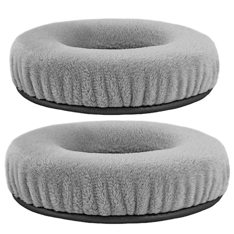 Výmena 1 párovej tkaniny 100 mm ušné vankúšiky pre beyerdynamic DT880 DT860 DT990 DT770 Slúchadlá uší uši uši šálky sivé