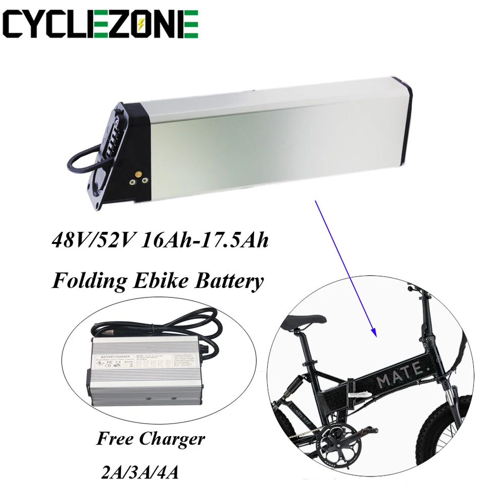 Výmena 48 V 750 W Mate X Elektrické skladacie bicykle Bicykel 48V 14,5AH 16AH 17AH 17,5AH 1000 W Yamee FAT TIRE EBIKE BATTER