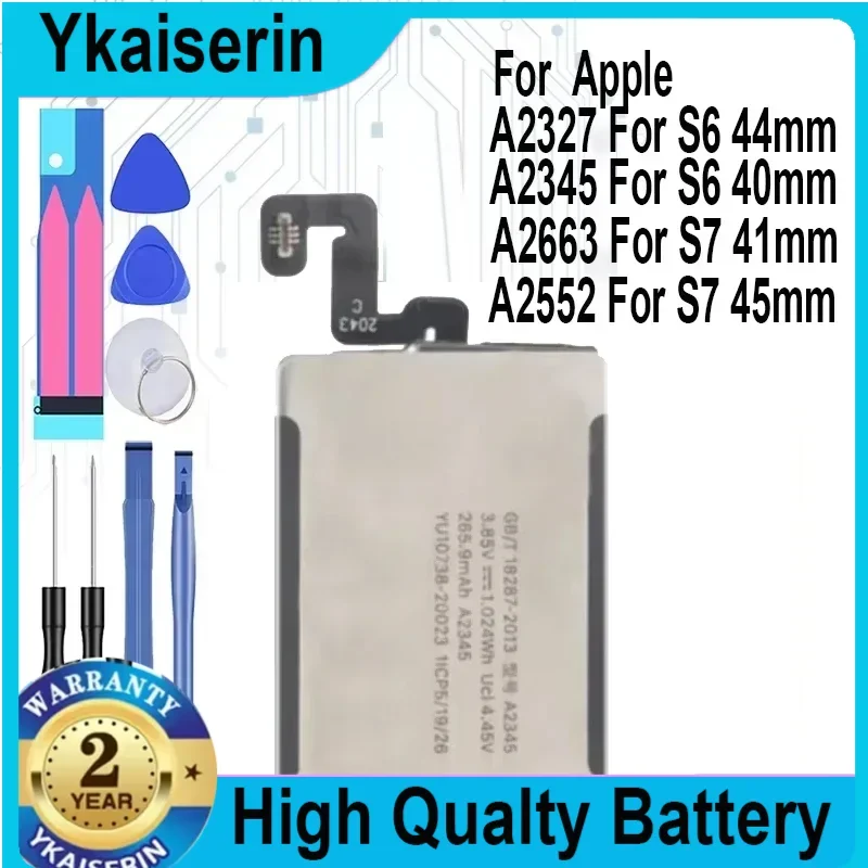Výmena batérie A2345 A2327 A2663 A2552 batéria pre IWATCH Series 6 7 S6 40/44 mm S7 41/45 mm pre batérie Apple Smart Watch Batérie