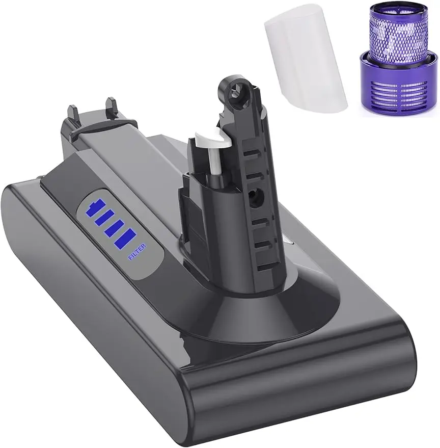 Výmena batérie pre batériu Dyson V10 5000 MAH kompatibilná s Dyson SV12 Motorhead Adrless Hercless Vysávač
