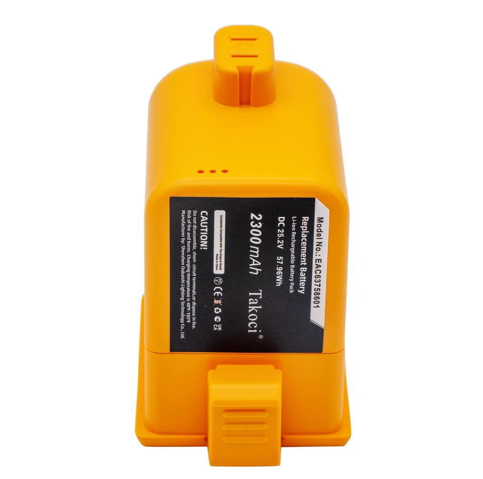 Výmena batérie pre LG EAC63382202, EAC63382204, EAC63382208, EAC6338221, EAC63758601, Mev65921201 25.55V/MA