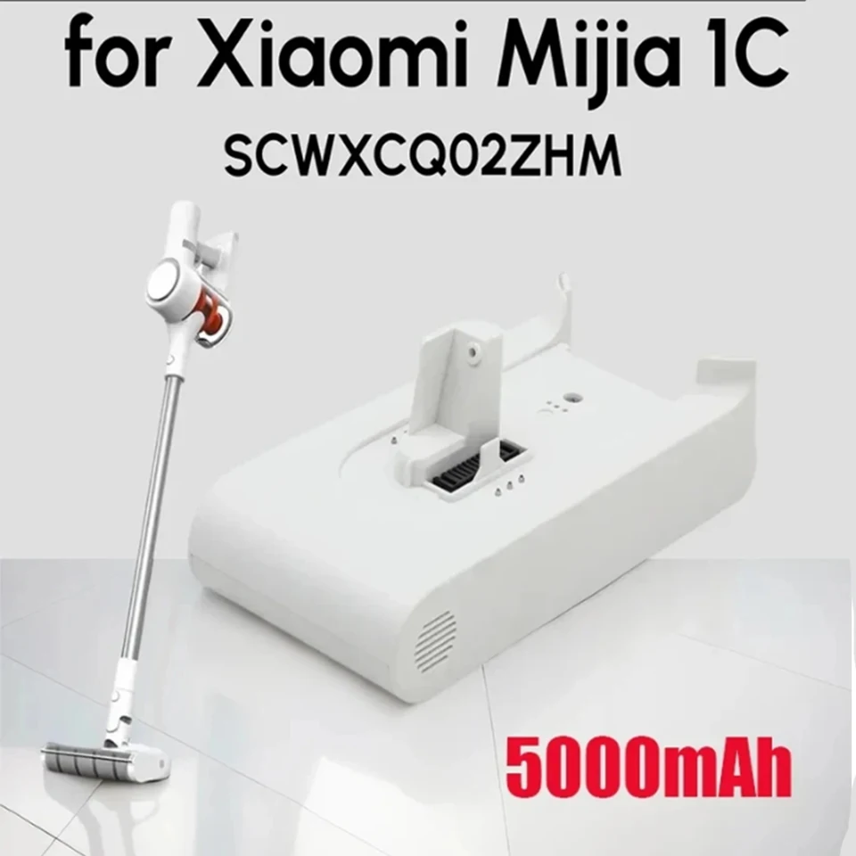 Výmena batérie SCWXCQ02ZHM 1C-P1916-SDI-25R pre Xiaomi Mijia vreckový bezdrôtový vysávač LITE 1C ​​5000MAH batérie