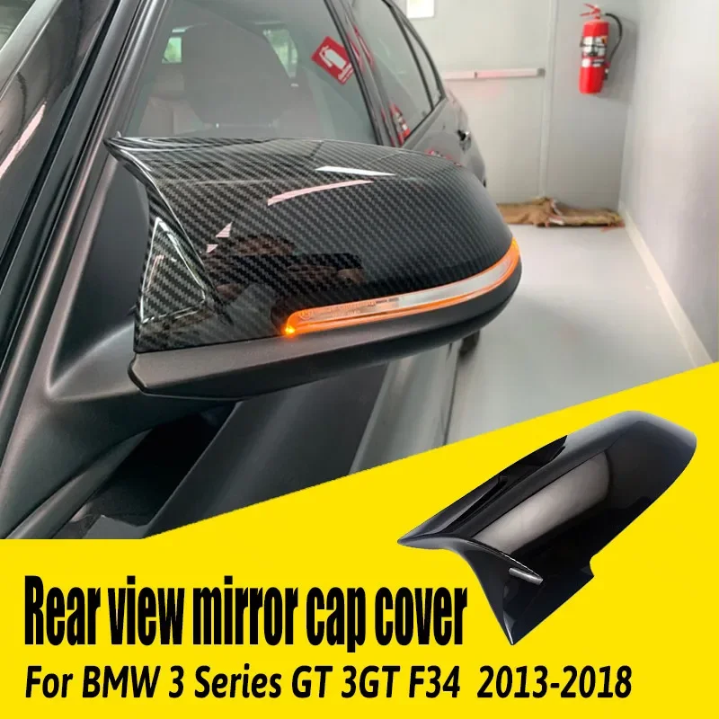 Výmena bočného krídla Zadné výhľady čiapky Vysoko kvalitné spätné zrkadlo pre BMW 3 Series GT 3GT F34 2013-2018 M4 Štýl