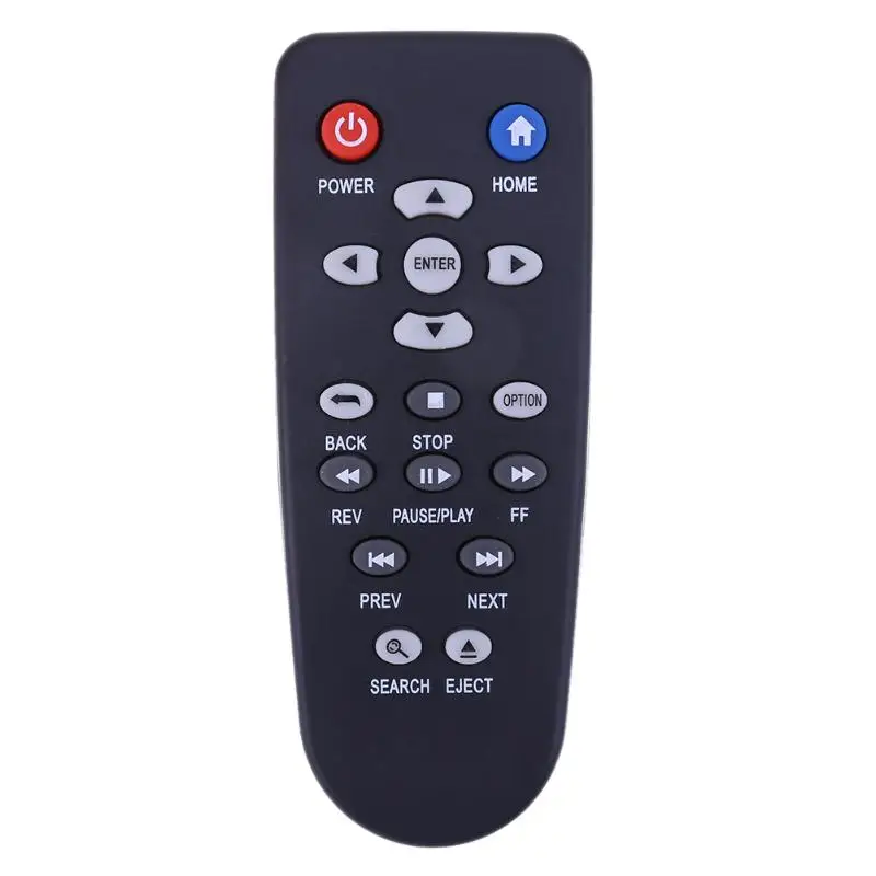 Výmena diaľkového ovládania pre Western Digital WD TV LIVE PLAYP Player WDTV001RNN WDTV003RNN WDBACC0010HBK WDBNLC0020HBK
