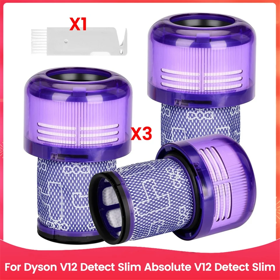 Výmena filtra HEPA za Dyson V12 detekcia Slim Absolute V12 Detect Slim Valkuum Vymeňte časť 971517-01