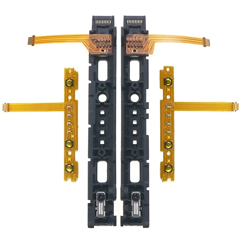 Výmena LR snímky vľavo pravý posúvací posuvník so SL SR Flex Cable pre Nintend Switch NS Joy-Con Joycon Controller